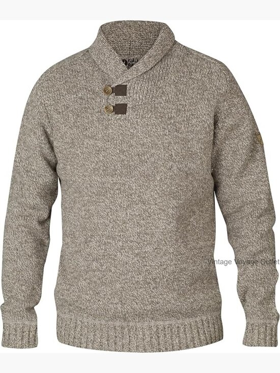 Other - Men's Lambswool Blend Pullover Sweater - Shawl Collar - Soft Warm Knit